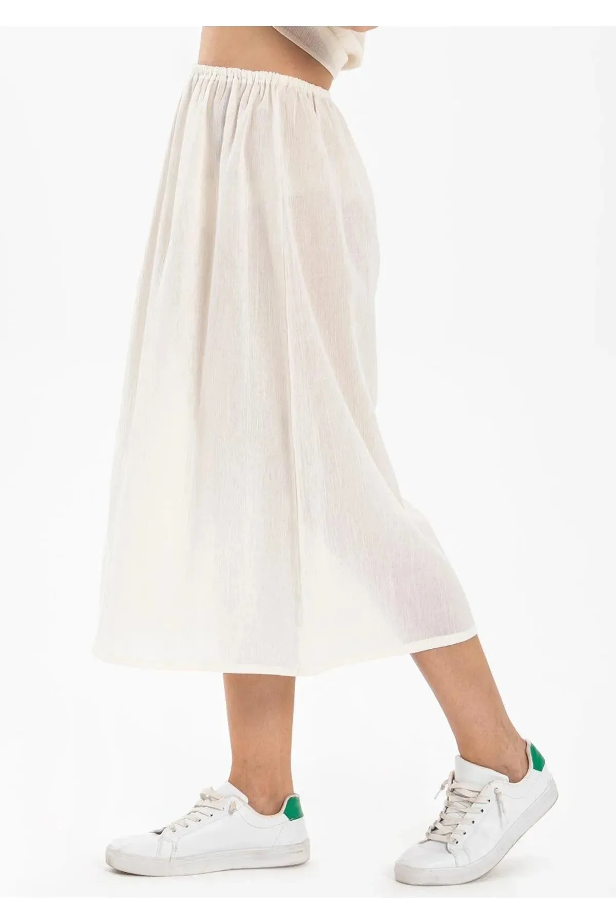 Cotton Maxi Slip (Black)