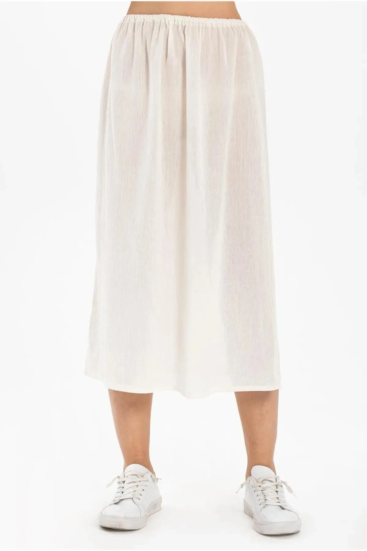 Cotton Maxi Slip (Black)