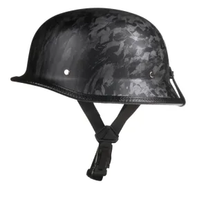 Lightweight Mayan DOT Germanator Helmet / Carbon Fiber