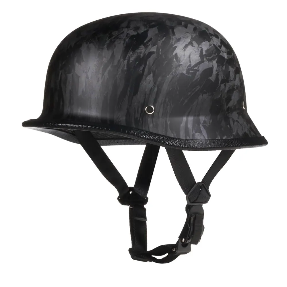 Lightweight Mayan DOT Germanator Helmet / Carbon Fiber