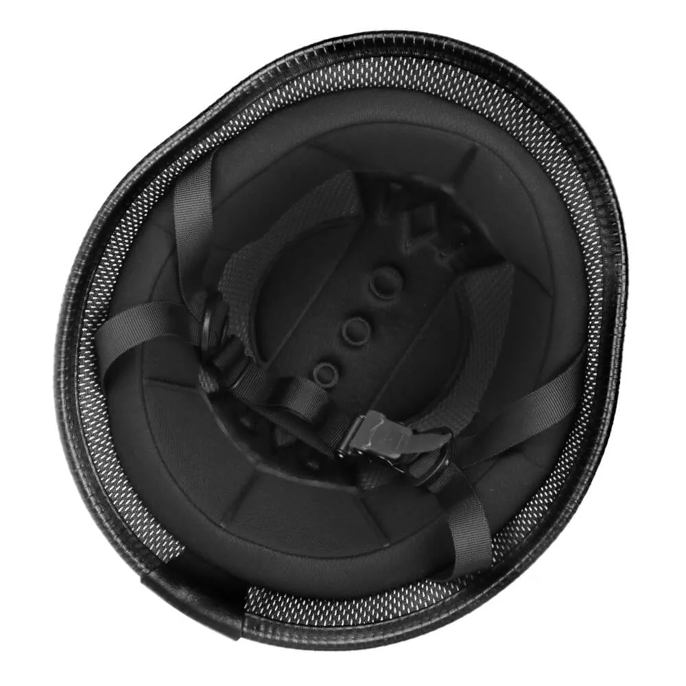 Lightweight Mayan DOT Germanator Helmet / Carbon Fiber