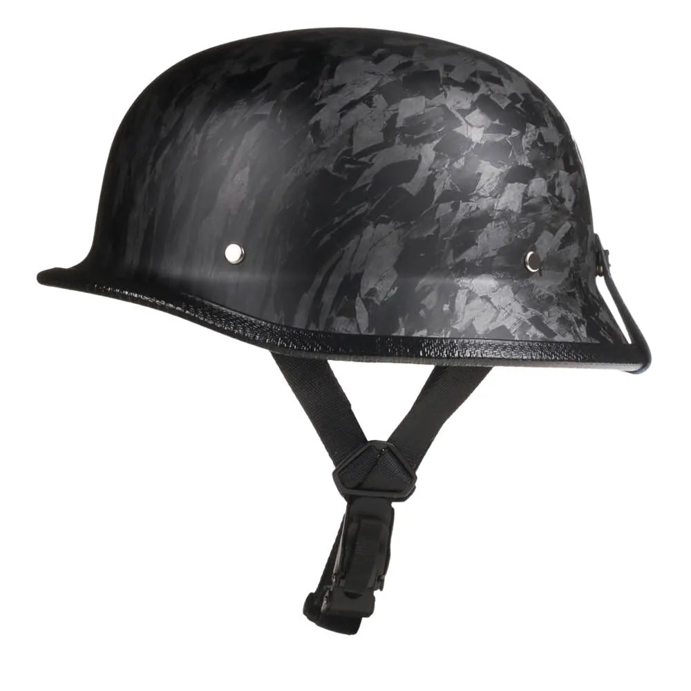 Lightweight Mayan DOT Germanator Helmet / Carbon Fiber