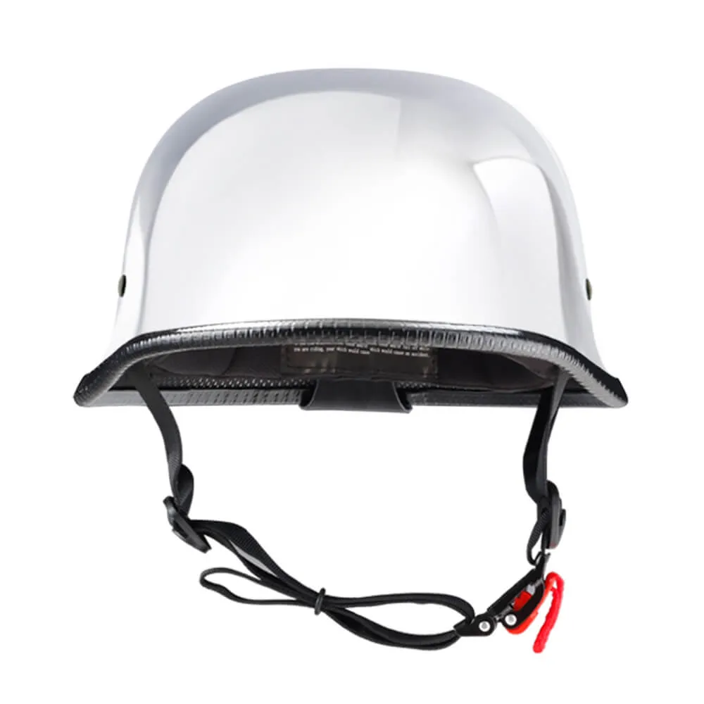 Lightweight Mayan Germanator ECE/AS/NZ Helmet - Chrome