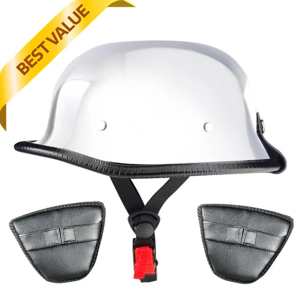 Lightweight Mayan Germanator ECE/AS/NZ Helmet - Chrome