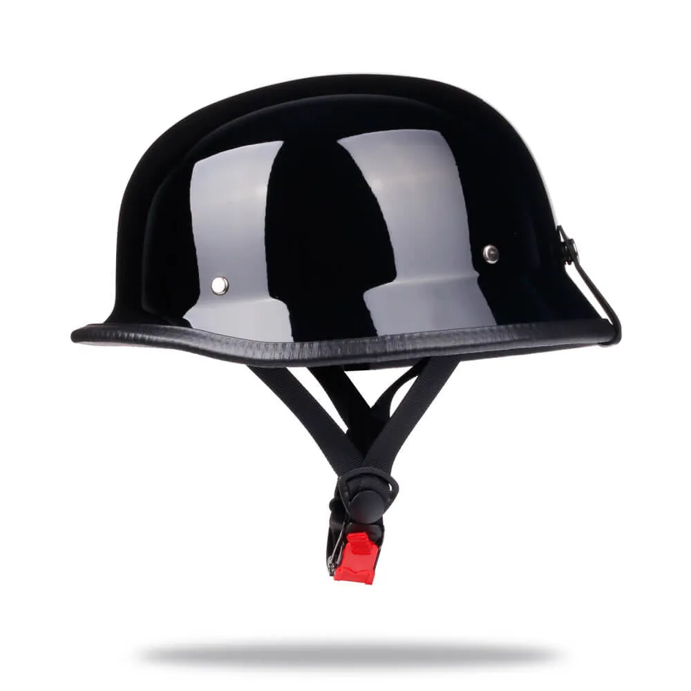 Lightweight Mayan Germanator ECE/AS/NZ Helmet - Gloss Black