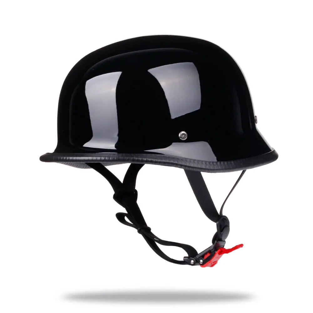 Lightweight Mayan Germanator ECE/AS/NZ Helmet - Gloss Black