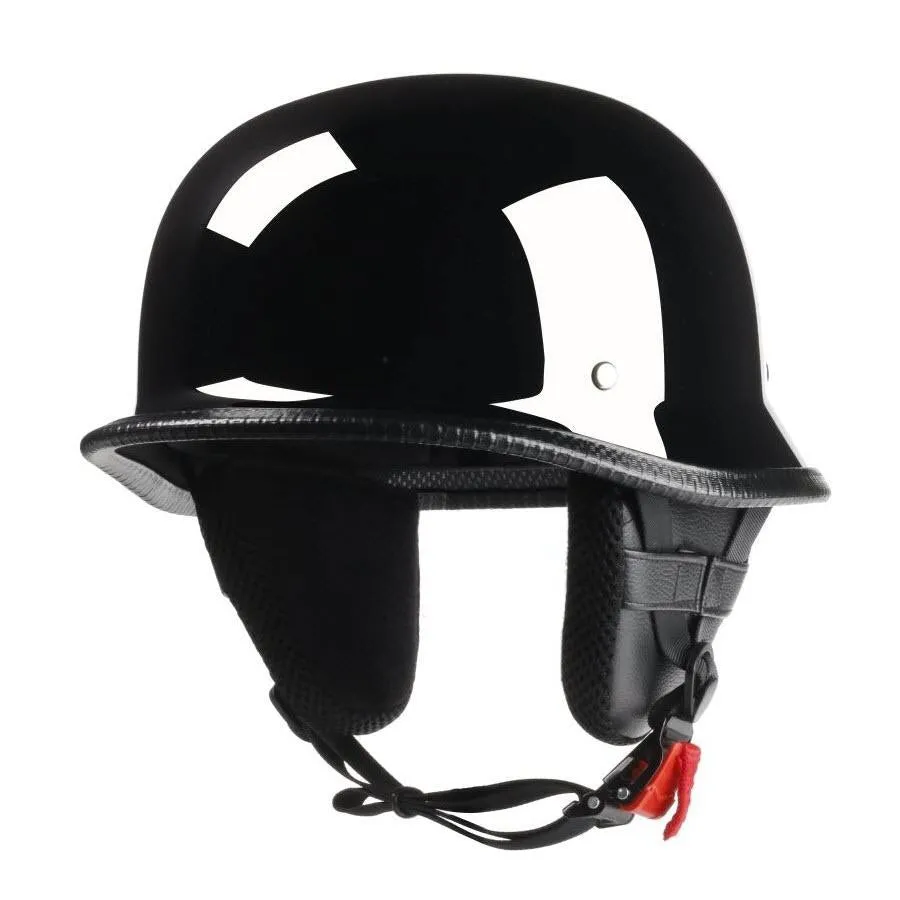 Lightweight Mayan Germanator ECE/AS/NZ Helmet - Gloss Black