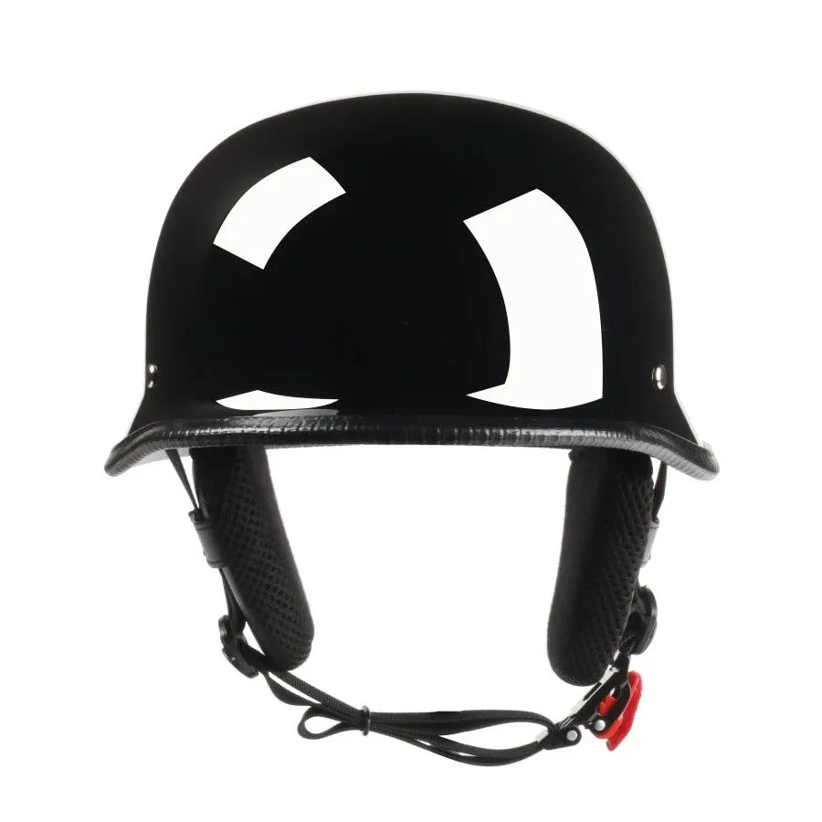 Lightweight Mayan Germanator ECE/AS/NZ Helmet - Gloss Black