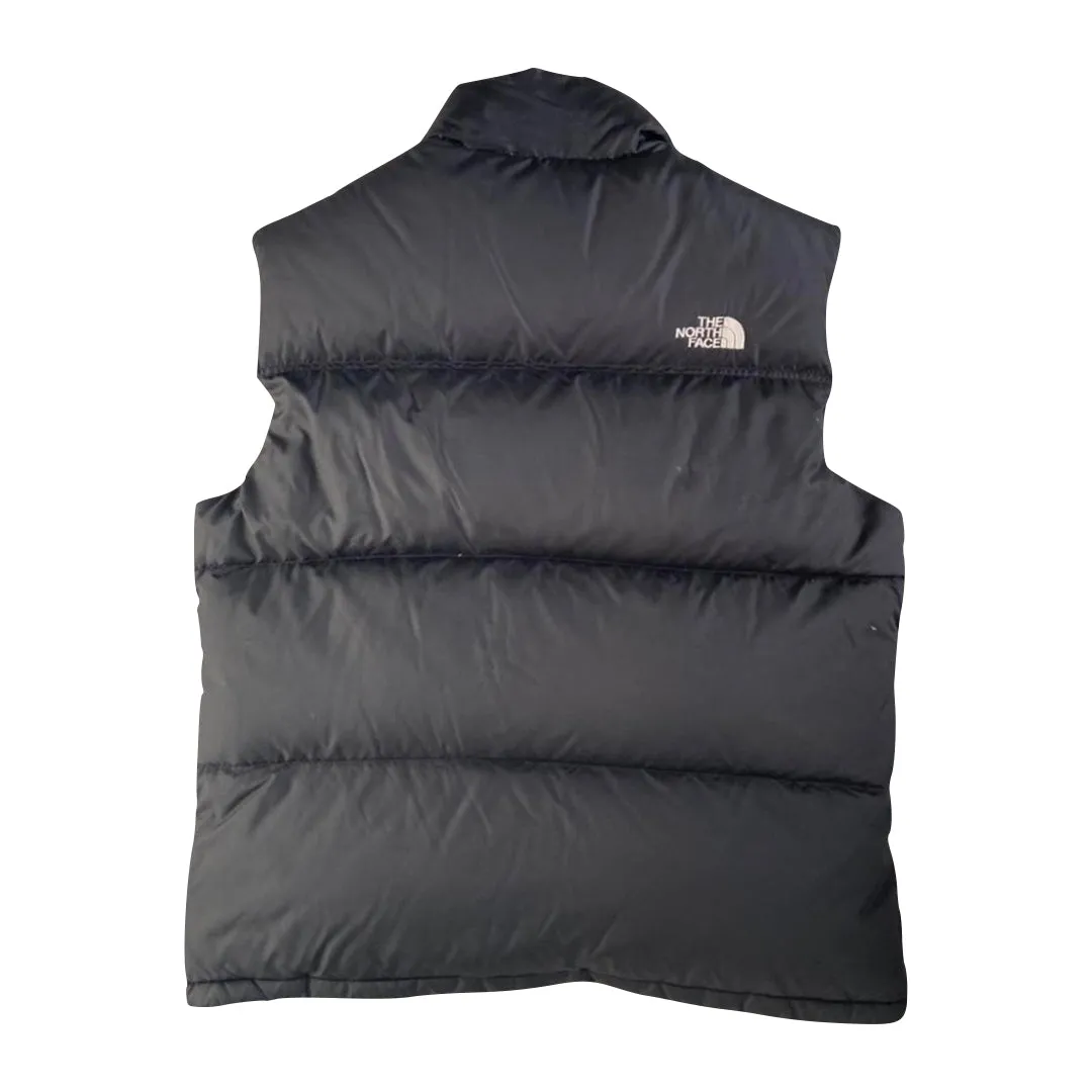 The North Face Matte Black Gilet Puffer Jacket