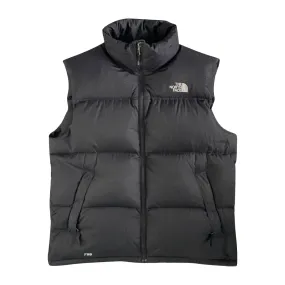 The North Face Matte Black Gilet Puffer Jacket